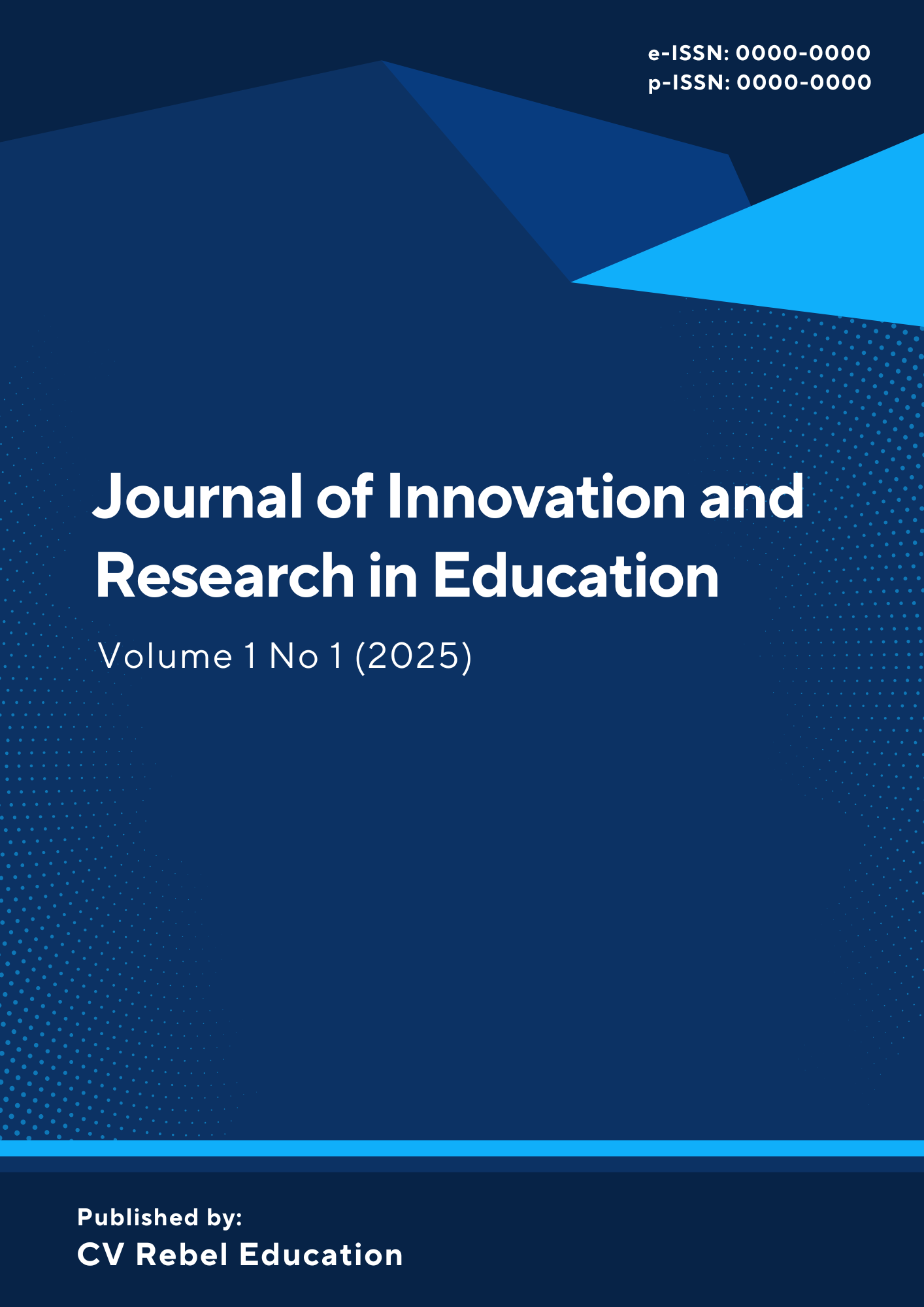 					View Vol. 1 No. 1 (2025): Journal of Innovation and Research in Education
				